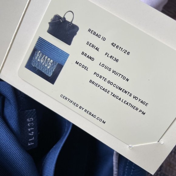 Louis Vuitton Porte-Documents Voyage PM Briefcase - Picture 8 of 12